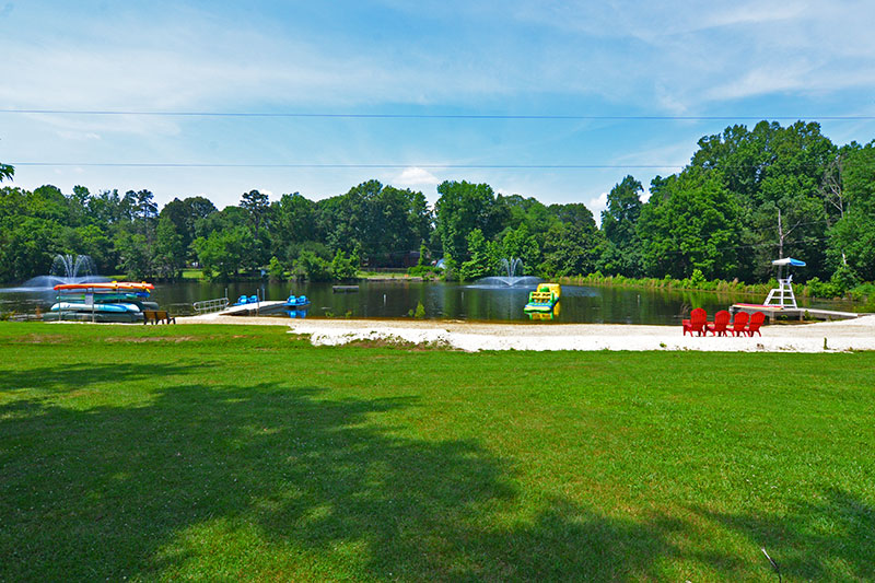 view of lake-front area